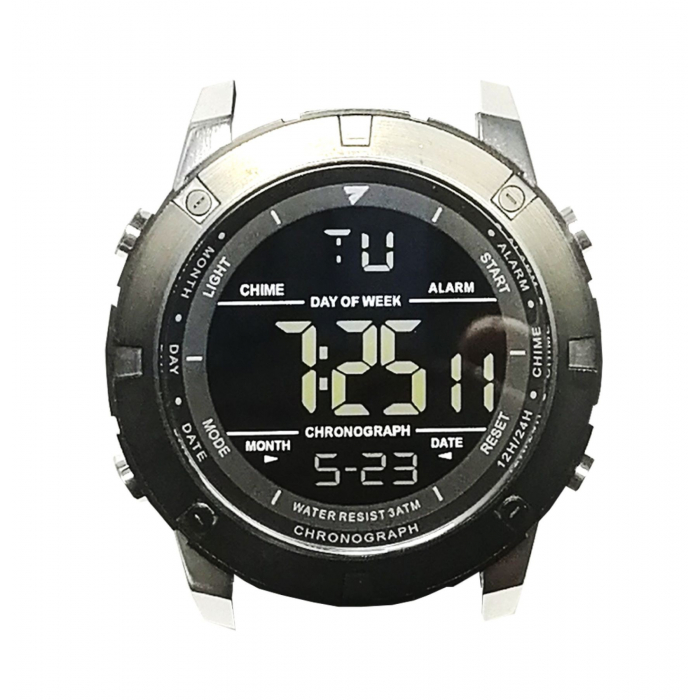 Zegarek Elektroniczny Cyfrowy LCD Seven For 7 - Zdj. 3